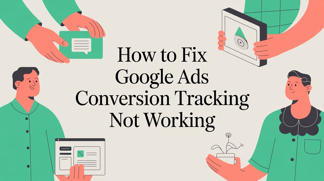 How To Fix Google Ads Conversion Tracking Not Working