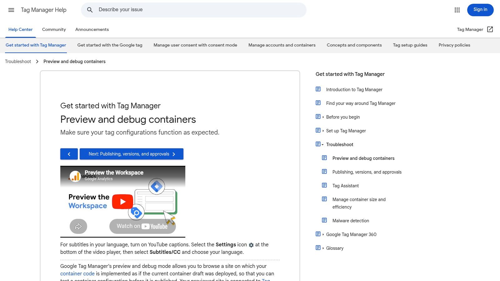 Screenshot from https://support.google.com/tagmanager/answer/6107056?hl=en