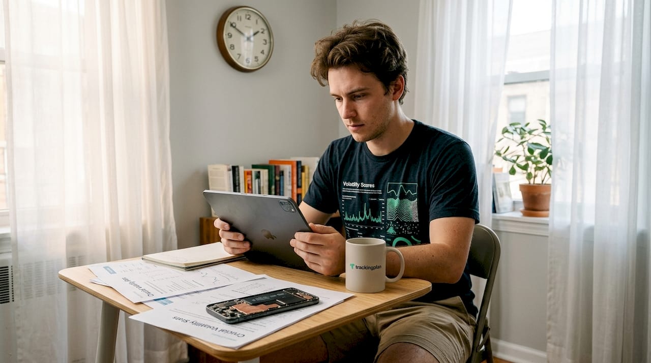 SEO analyst viewing Google algorithm volatility