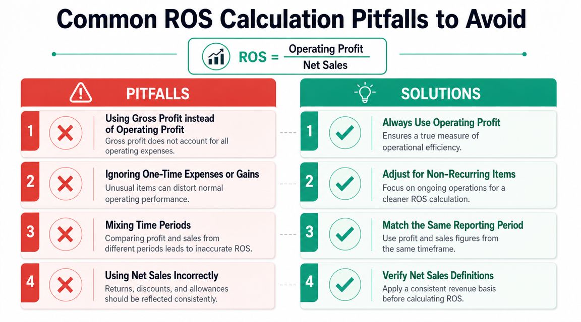 Common ROS Calculation Pitfalls to Avoid