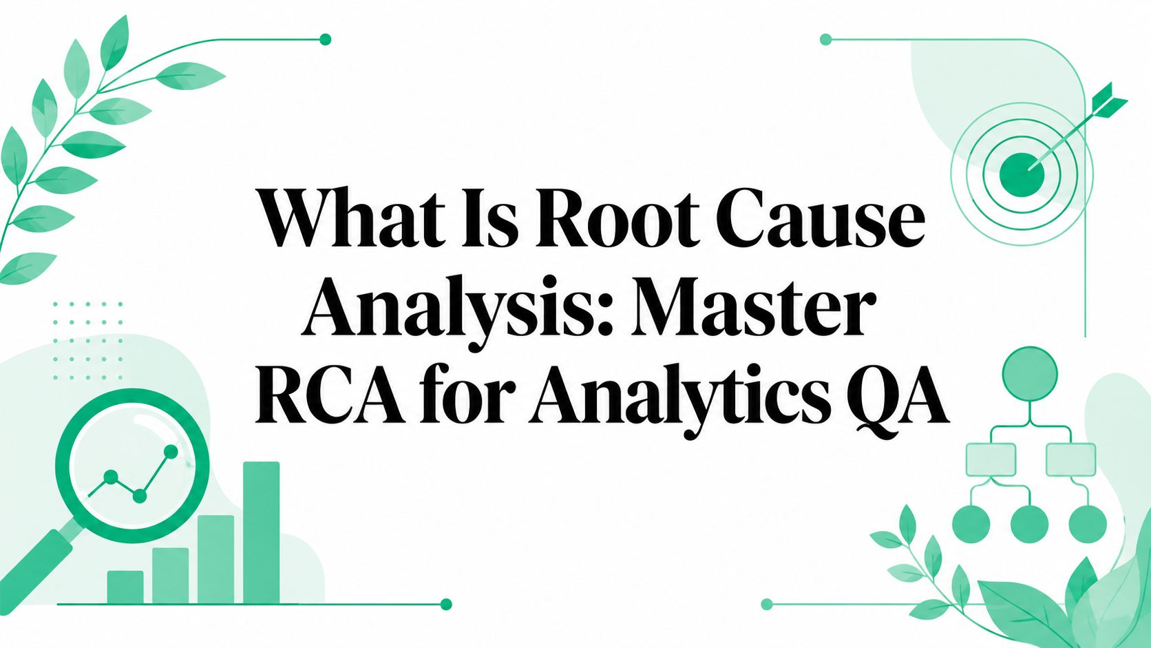 What Is Root Cause Analysis: Master RCA for Analytics QA