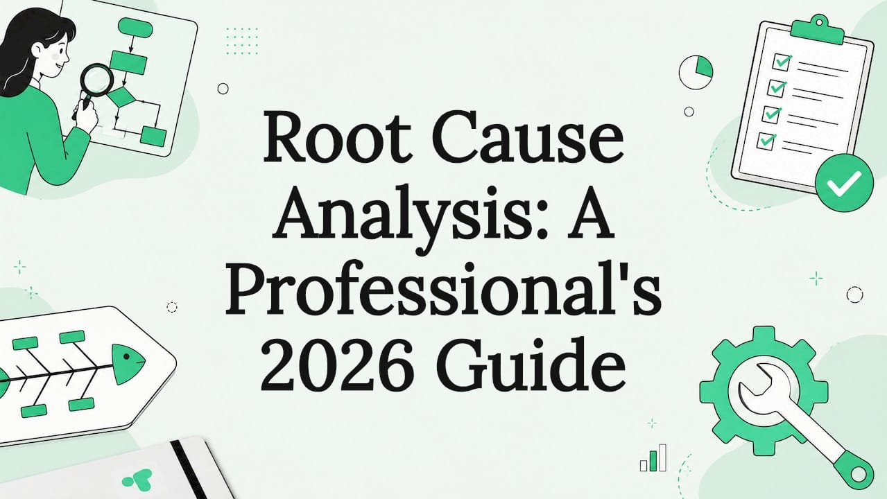 Root Cause Analysis: A Professional's 2026 Guide