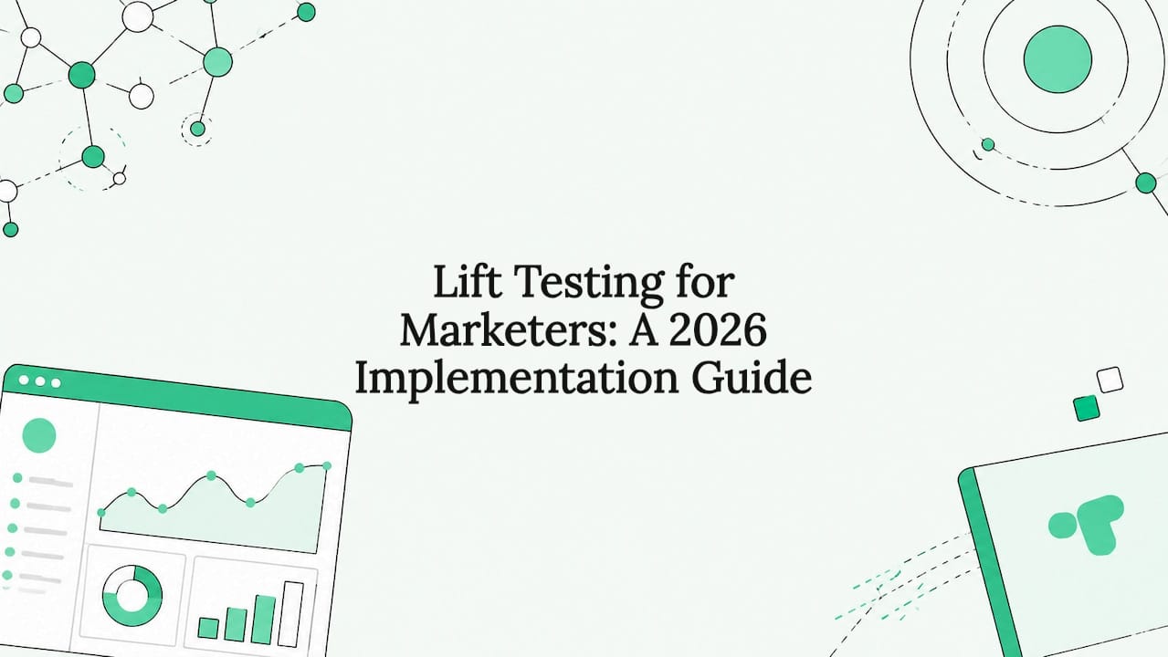 Lift Testing for Marketers: A 2026 Implementation Guide
