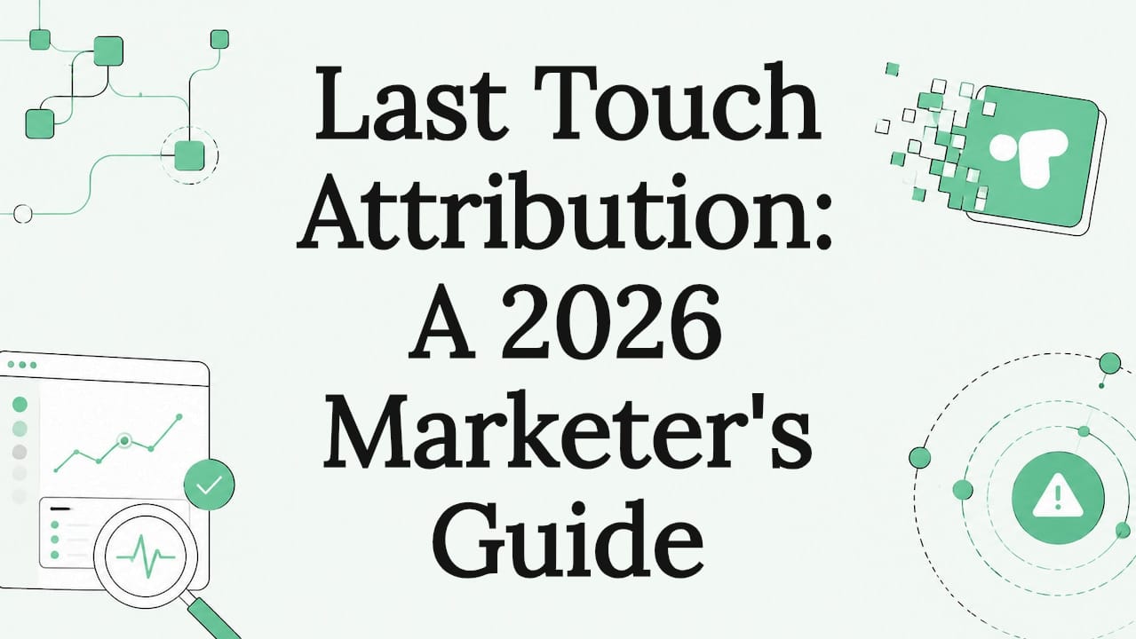 Last Touch Attribution: A 2026 Marketer's Guide