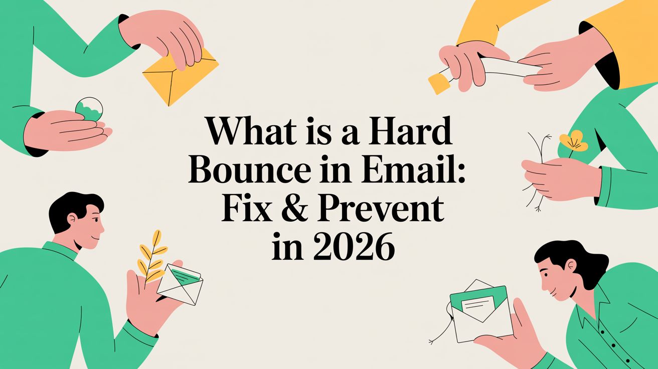 What Is a Hard Bounce in Email: Fix & Prevent in 2026