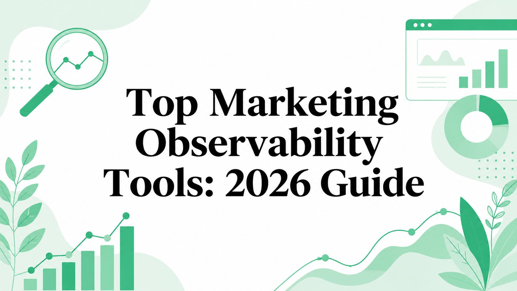 Top Marketing Observability Tools: 2026 Guide