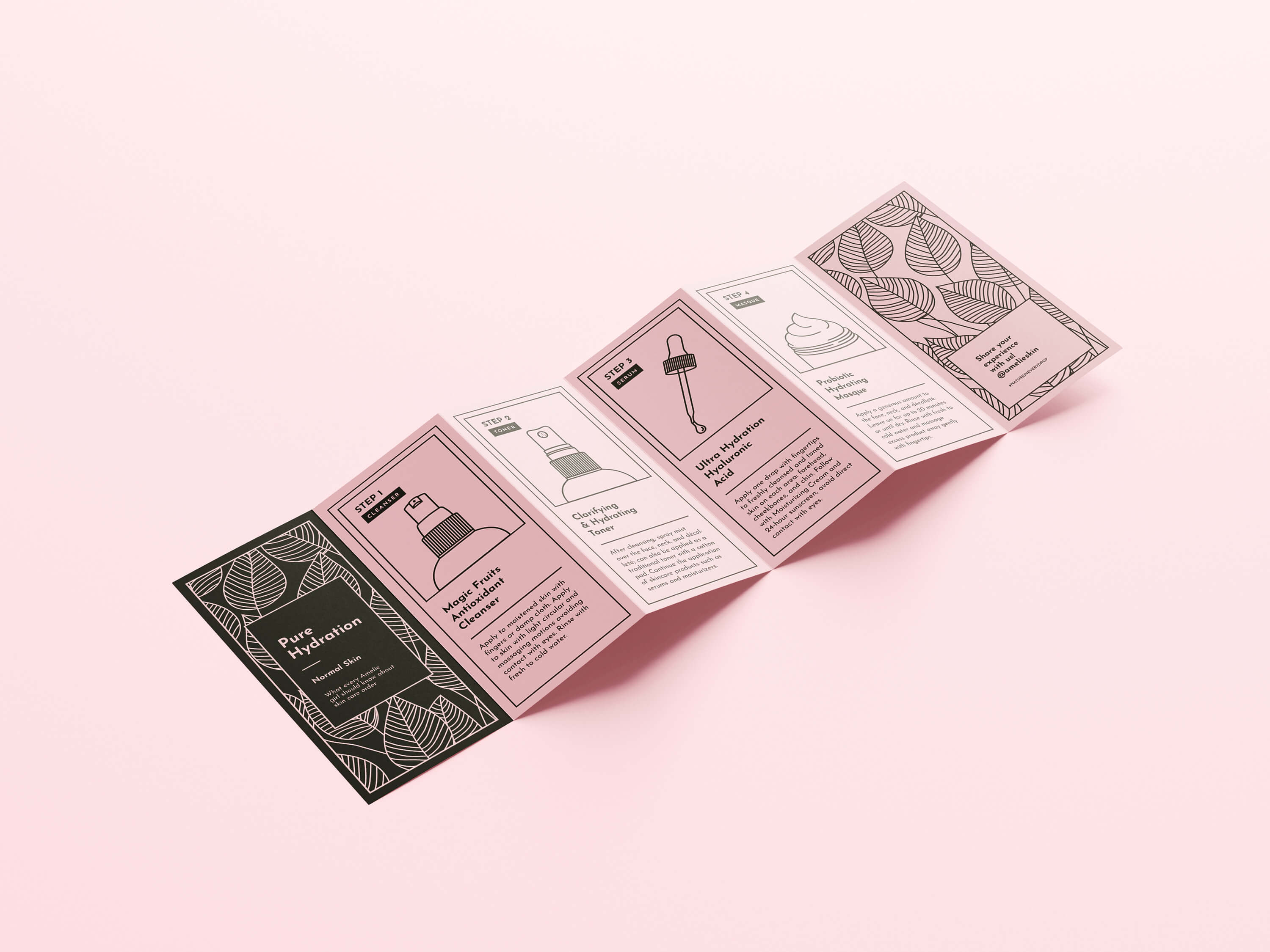 Amelie skincare flyre