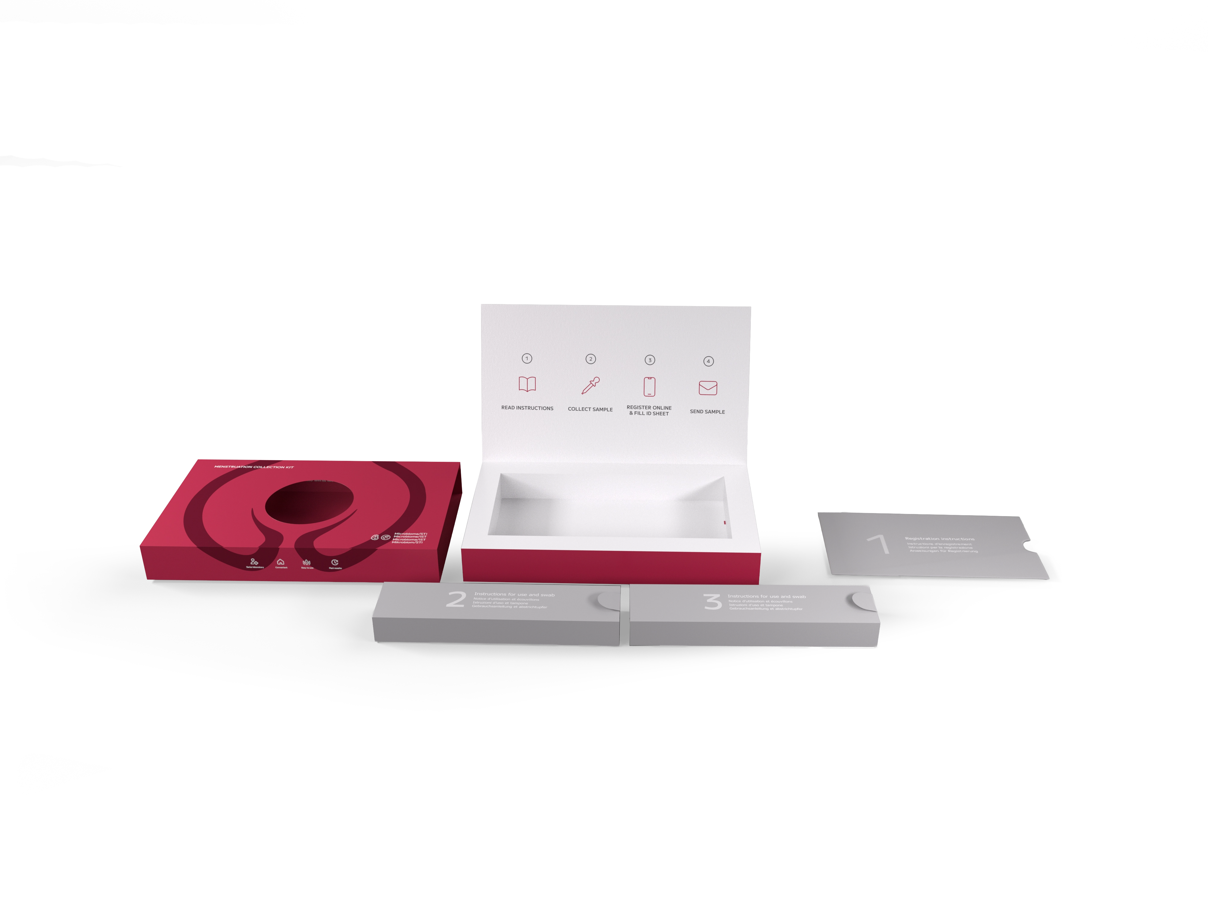 Mockup ipad branding bento design red drop lab