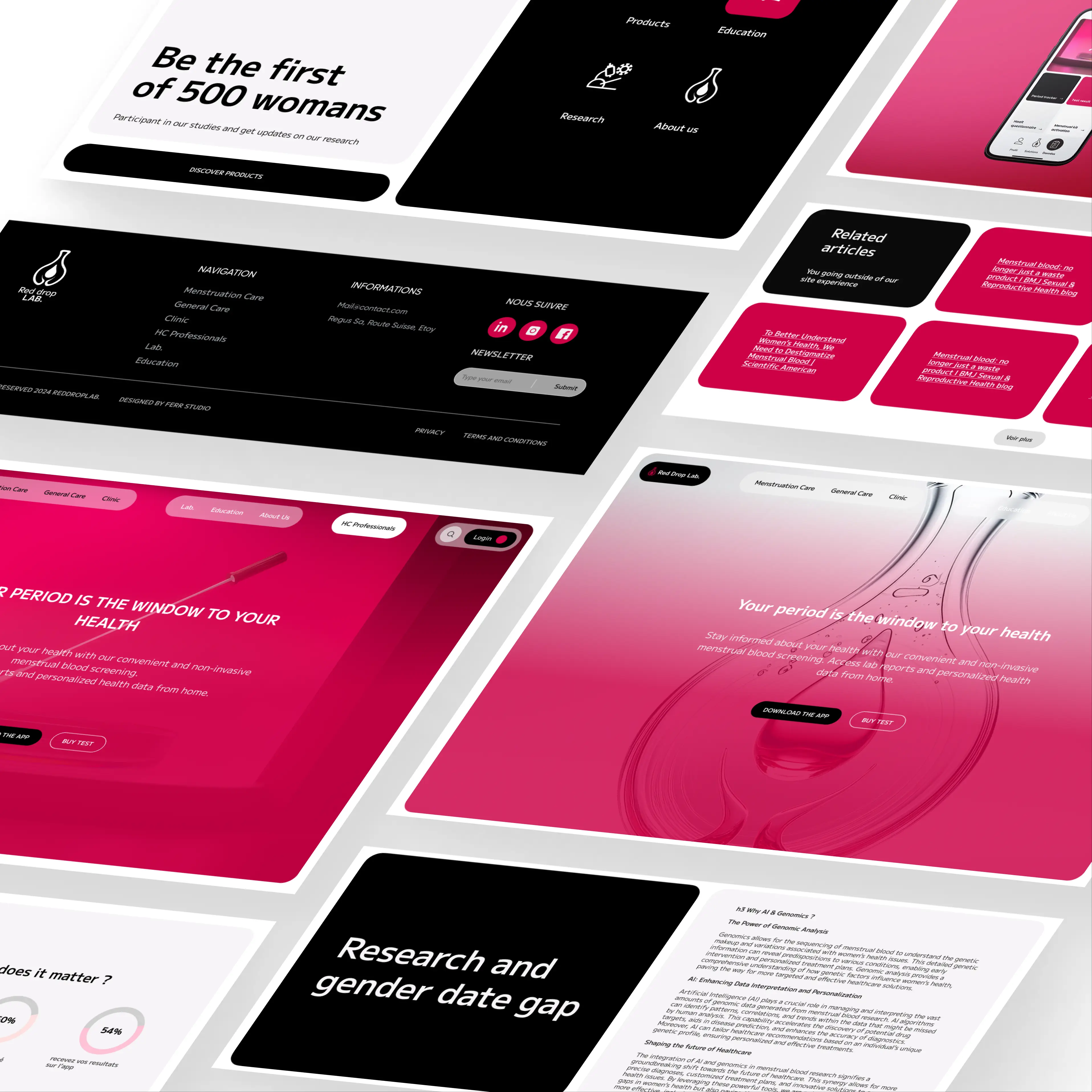 Design system dans Figma, charte graphique digitale