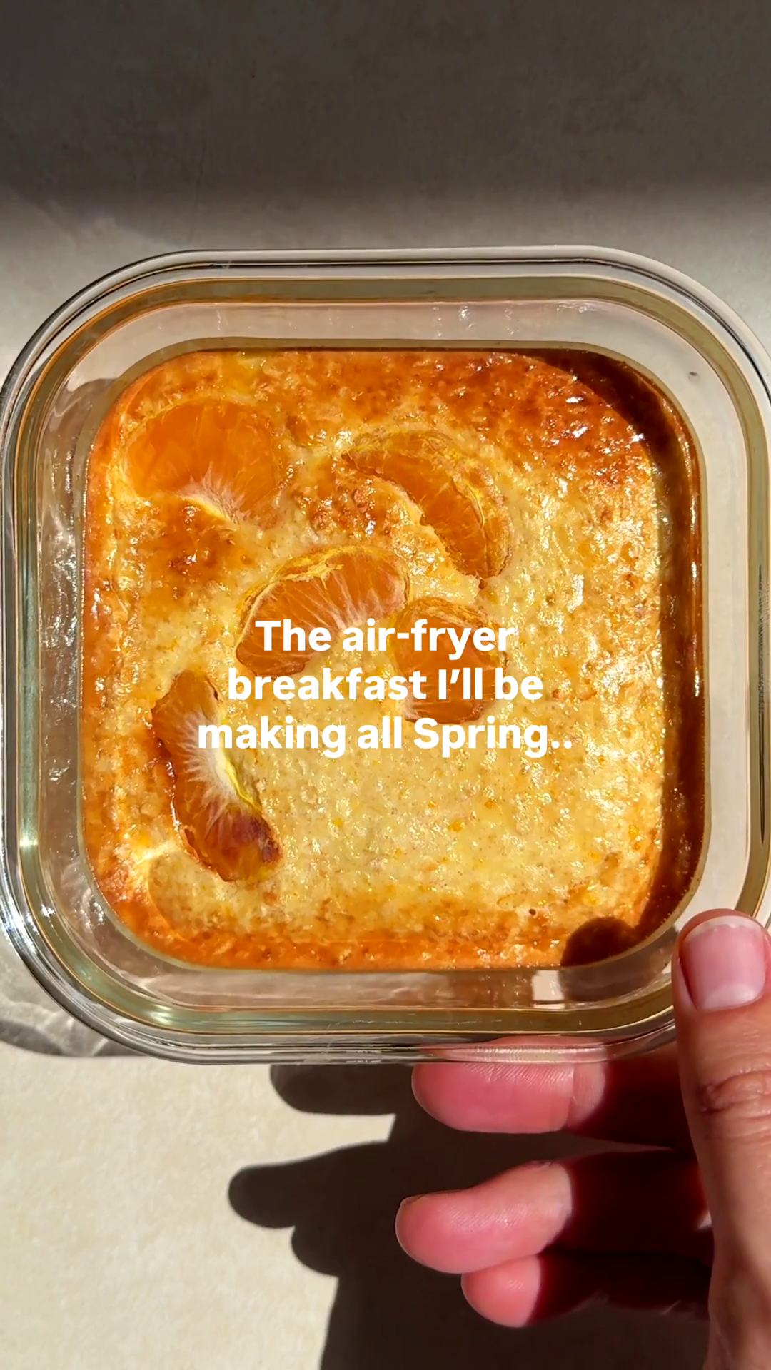 Mandarin Oat Bake