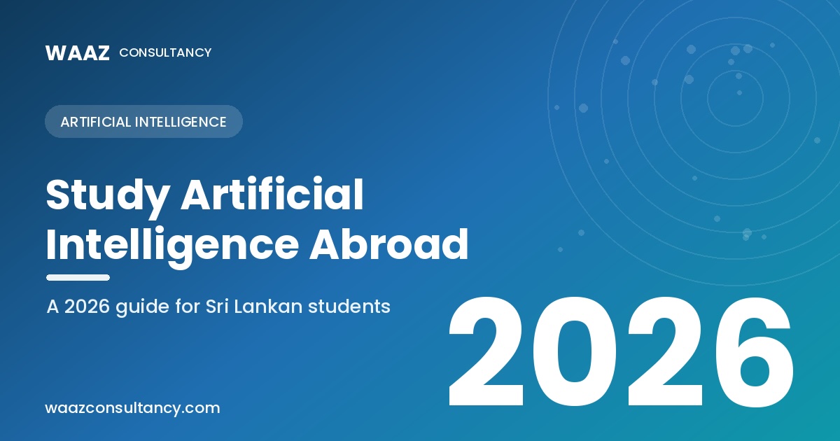 Study Artificial Intelligence Abroad in 2026