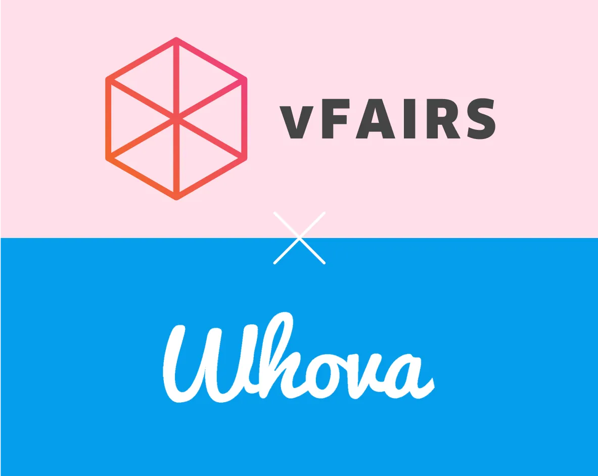 Comparison chart illustrating Whova vs vFairs event management platform features, pricing, and user reviews.