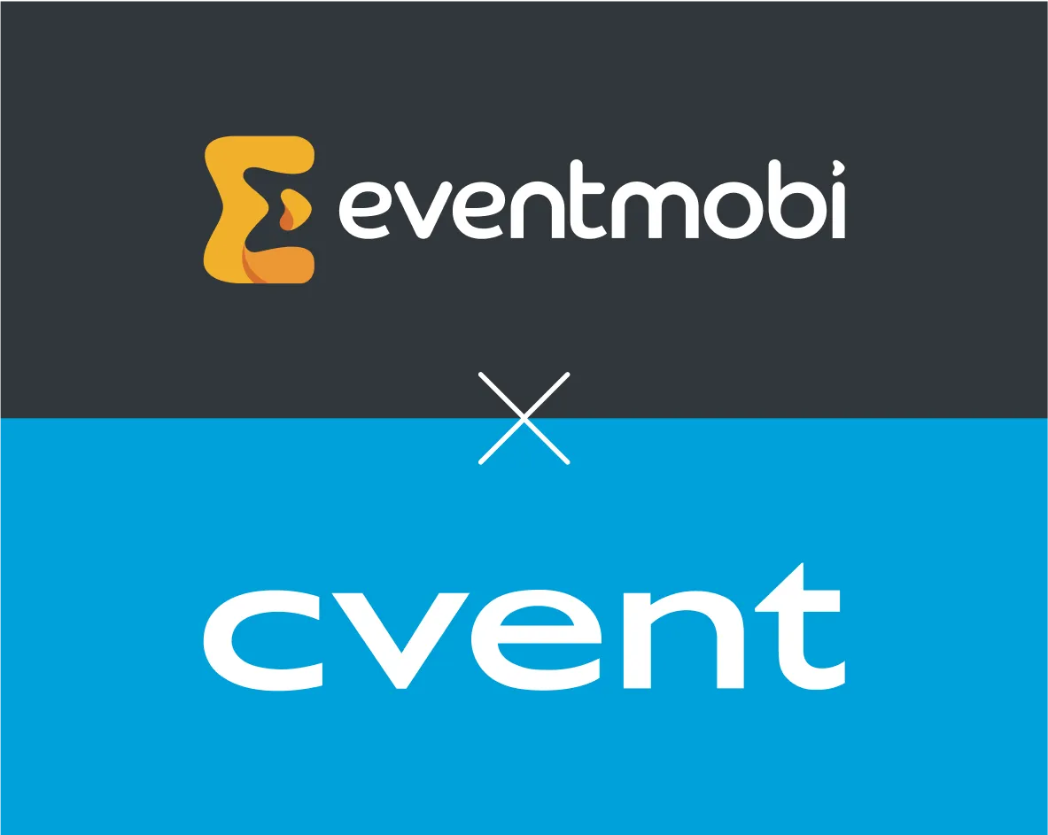 Comparison chart illustrating EventMobi vs Cvent features, pricing, and user reviews for 2025 event platform selection.