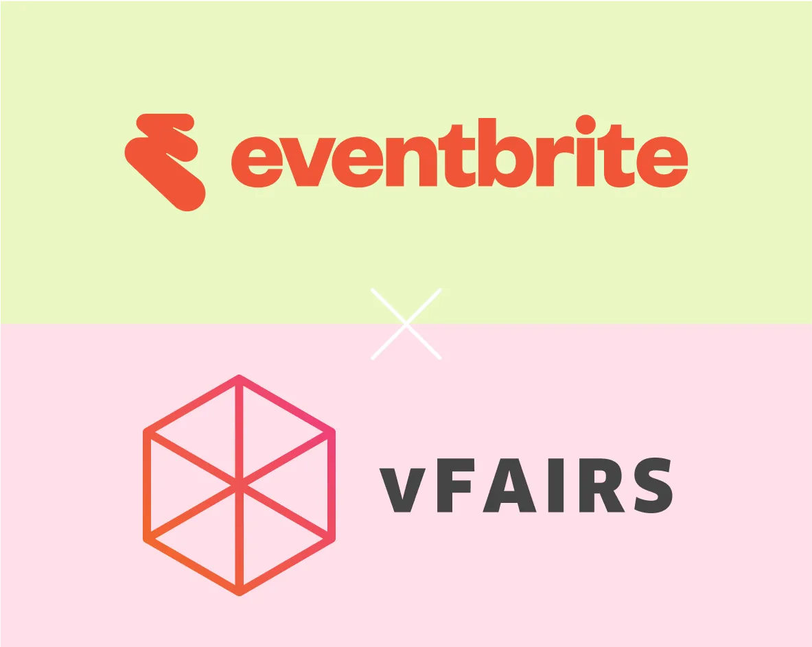 Comparison chart illustrating vFairs vs Eventbrite 2025 features, pricing, and event management platform capabilities.