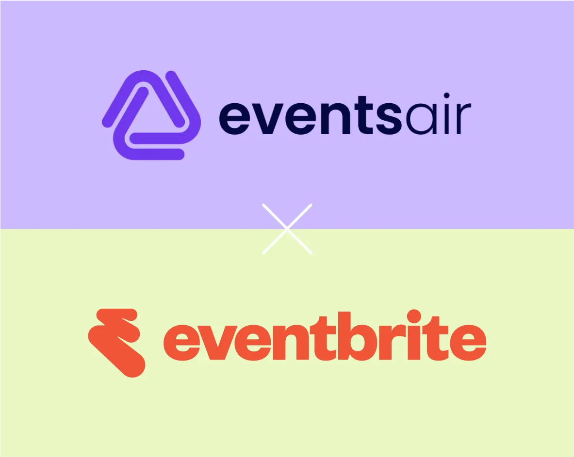 Comparison chart of EventsAIR vs Eventbrite features, pricing, and event management platform capabilities.