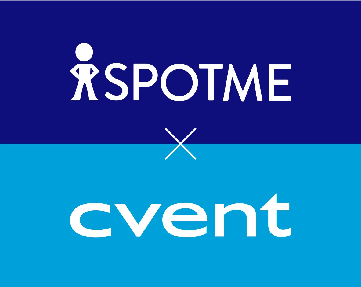 SpotMe vs Cvent comparison chart highlighting event management features, pricing, and attendee engagement tools.