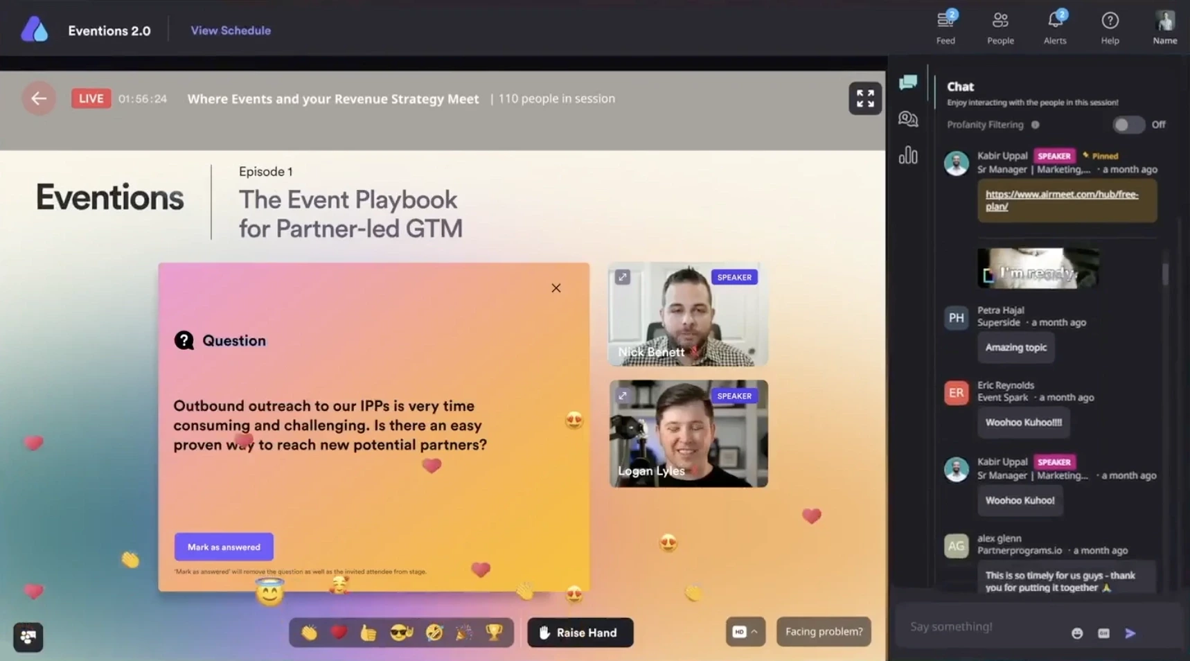 Airmeet is a virtual event management software platform