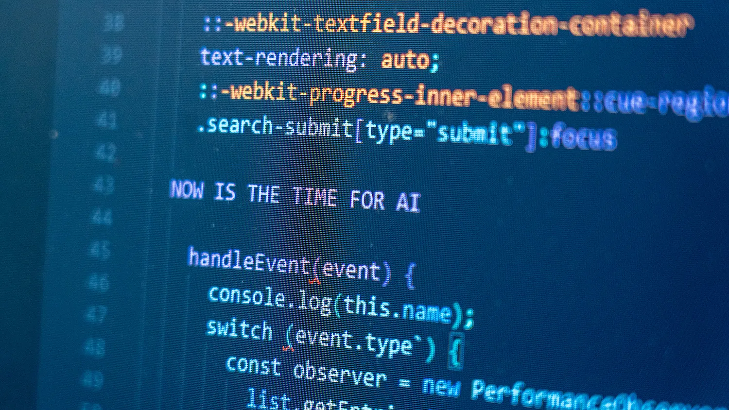 Event marketers at a conference reviewing AI tools as AI reshapes event data, strategy, and attendee experiences.