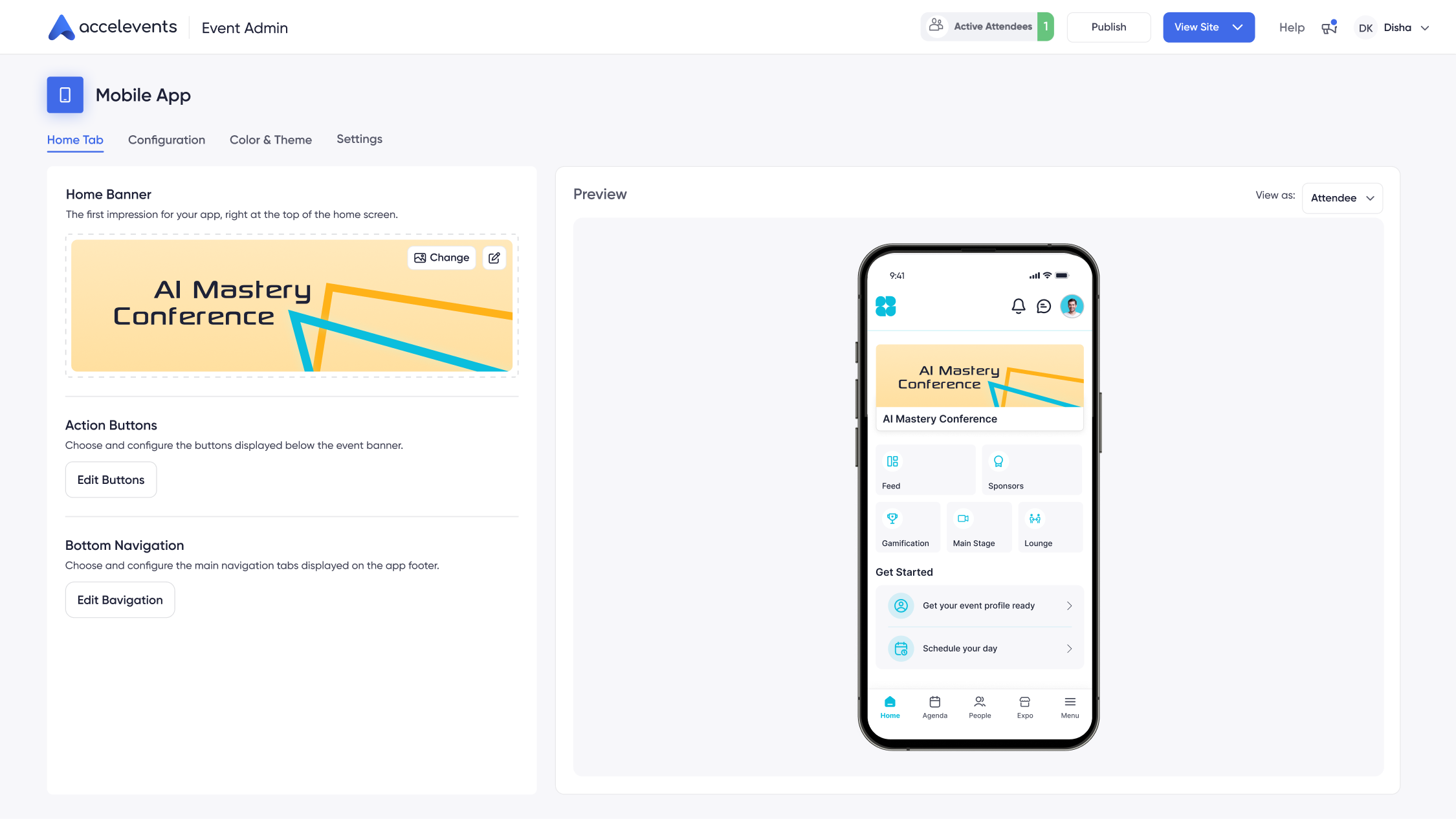 Branded event mobile app options, comparing event platforms and app builders with white-label vs container publishing models