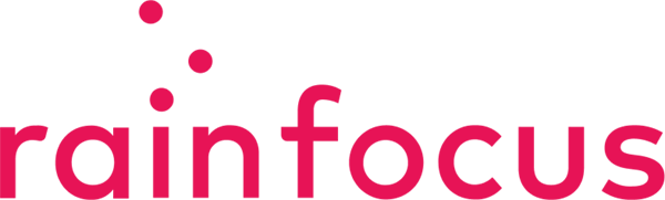 RainFocus logo — enterprise conference management platform
