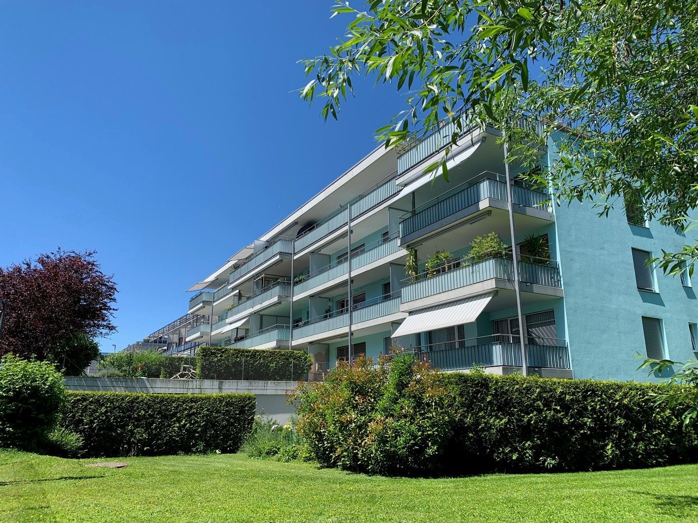 Urbanes Wohnen am Rietbach - moderne 3.5 Zi.Wg. mit Balkon