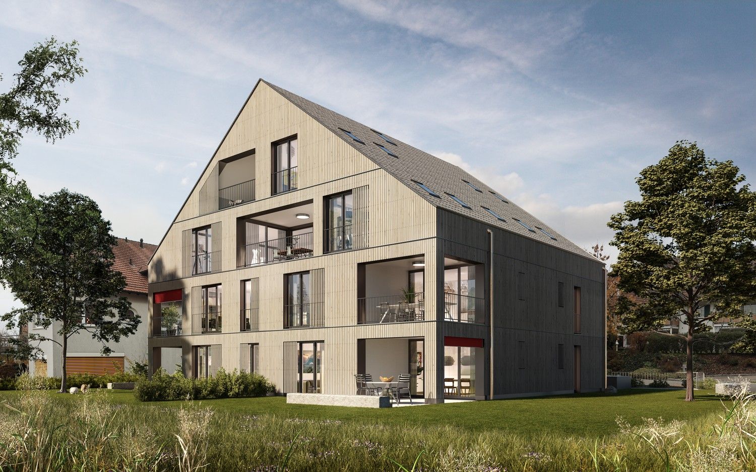 Attraktive 3.5-Zimmer-Wohnung in ruhigem Wohnquartier