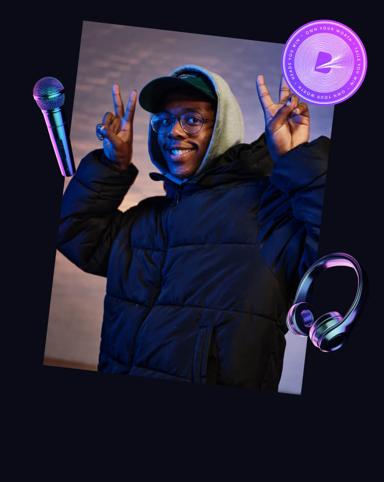 Money and music with artist and producer Look At Ups