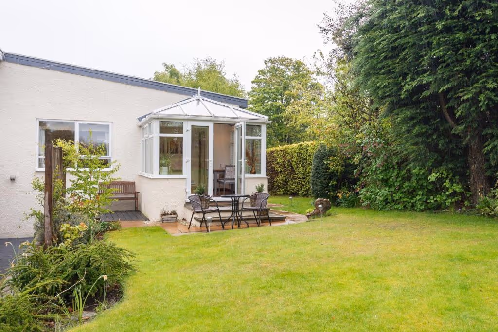 The Delightful Annex, St Andrews, Finlayson Properties, Garden View.