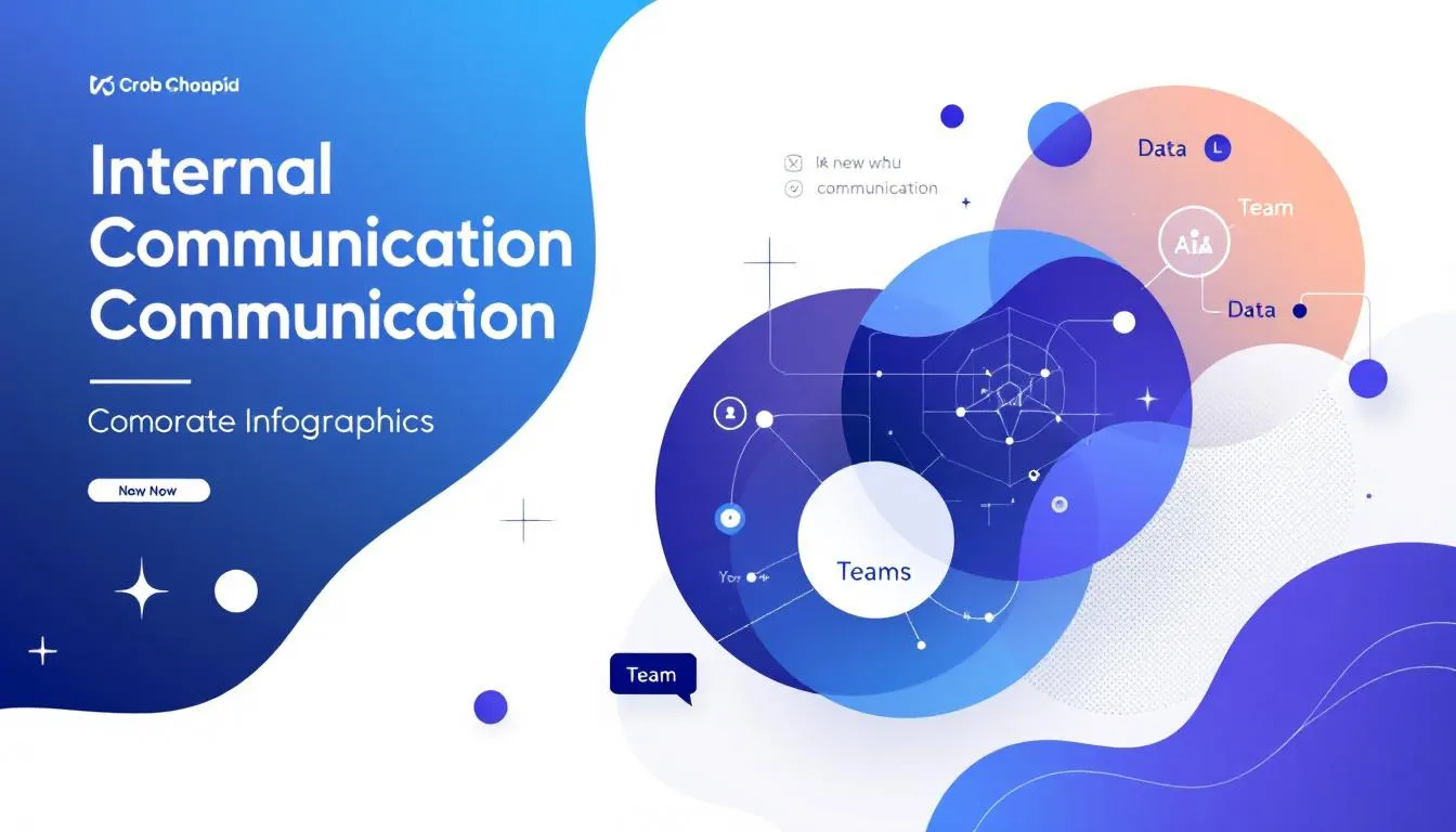 Graphique illustrant les avantages d'investir dans une solution de communication interne.
