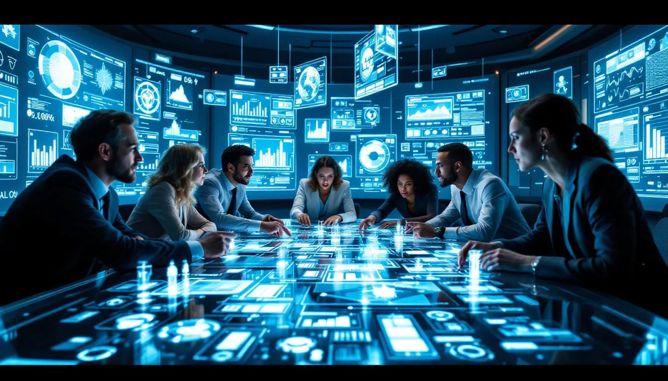 Un partenaire d'entreprise collaborant avec des équipes pour créer des challenges engageants, illustrant l'esprit d'équipe.