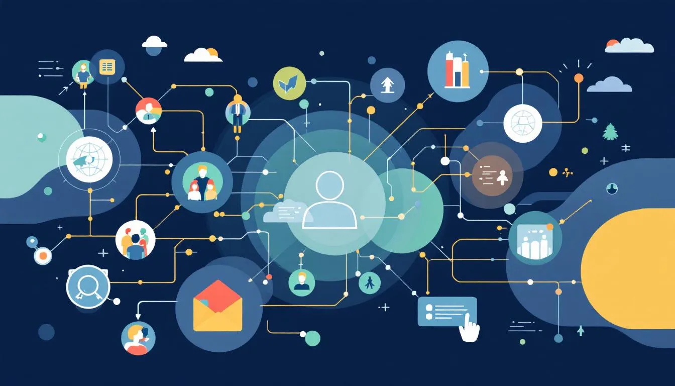 Une illustration représentant la communication RSE pour les PME.