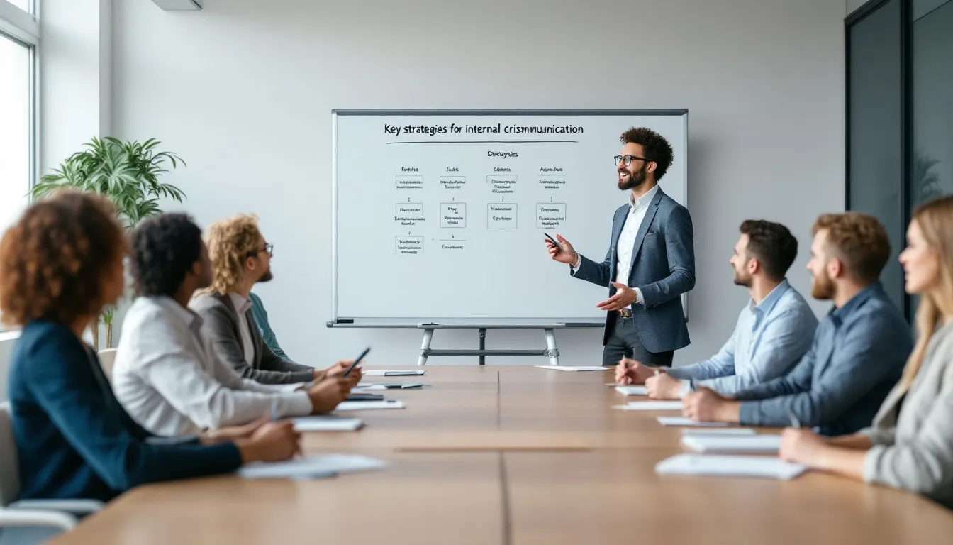 Une séance de formation pour sensibiliser les employés à la gestion de crise.