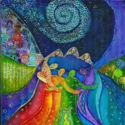 woman dancing holding each other