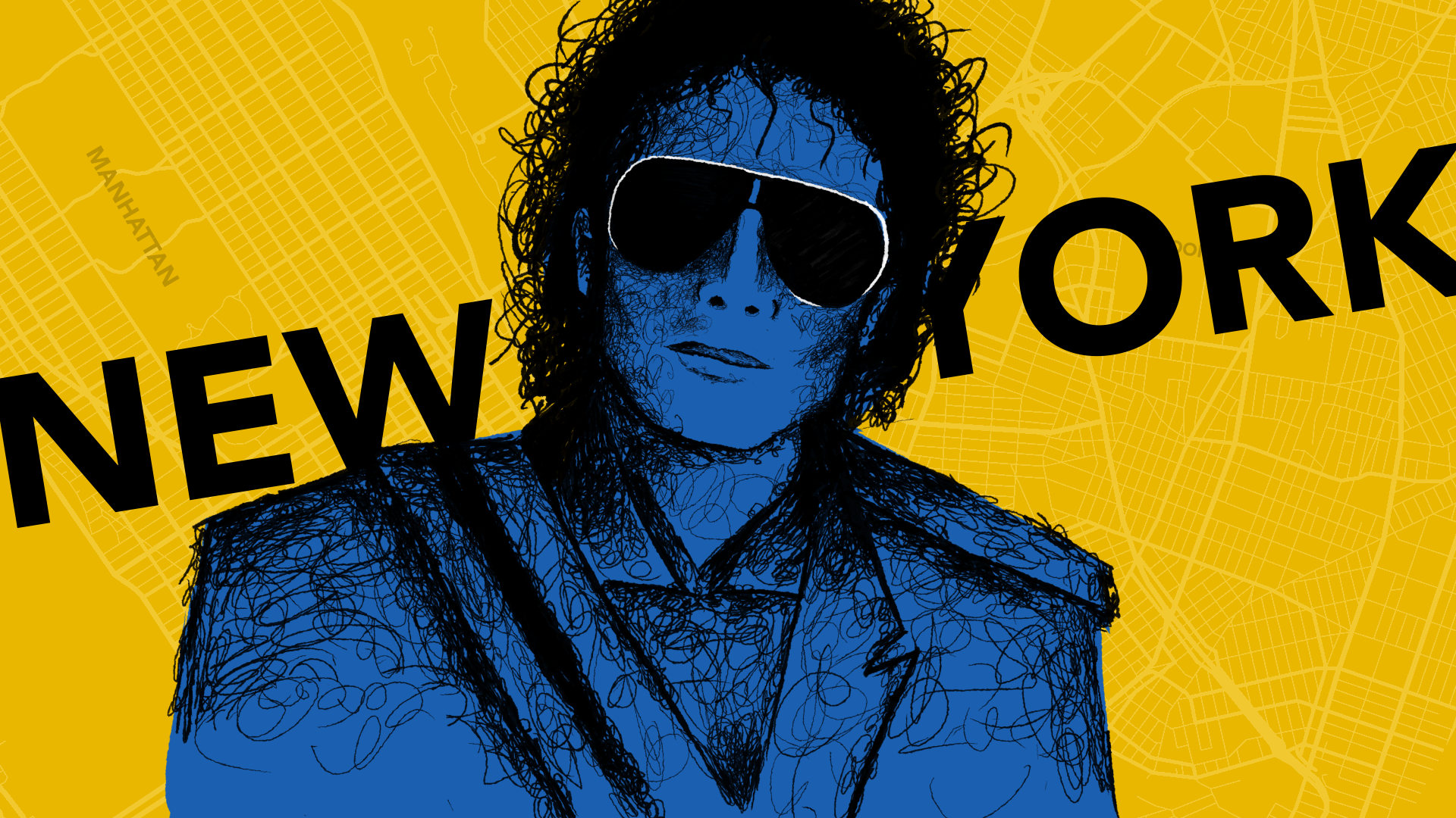 DMC X Michael Jackson Illustrations