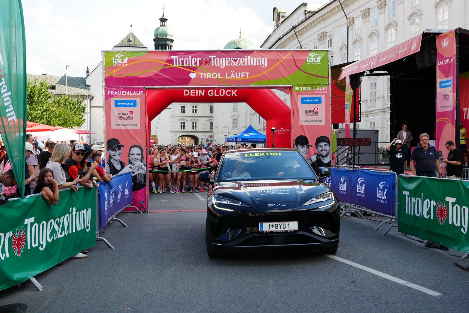 ELLENSOHN Das Autohaus als Sponsor beim Tiroler Frauenlauf