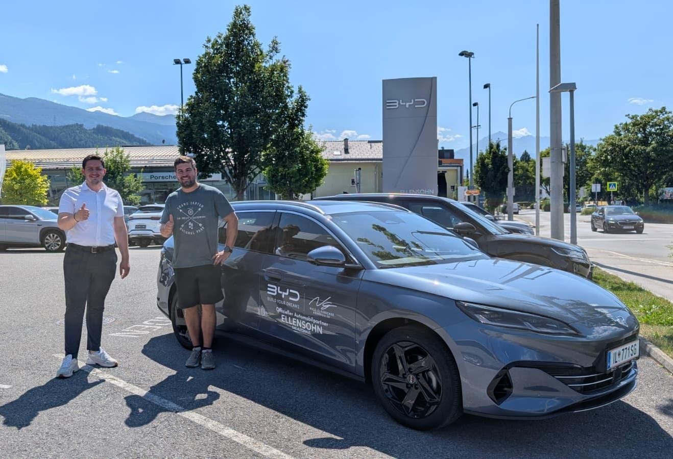 Offizieller Mobilitätspartner von Rennrodler Nico Gleirscher
