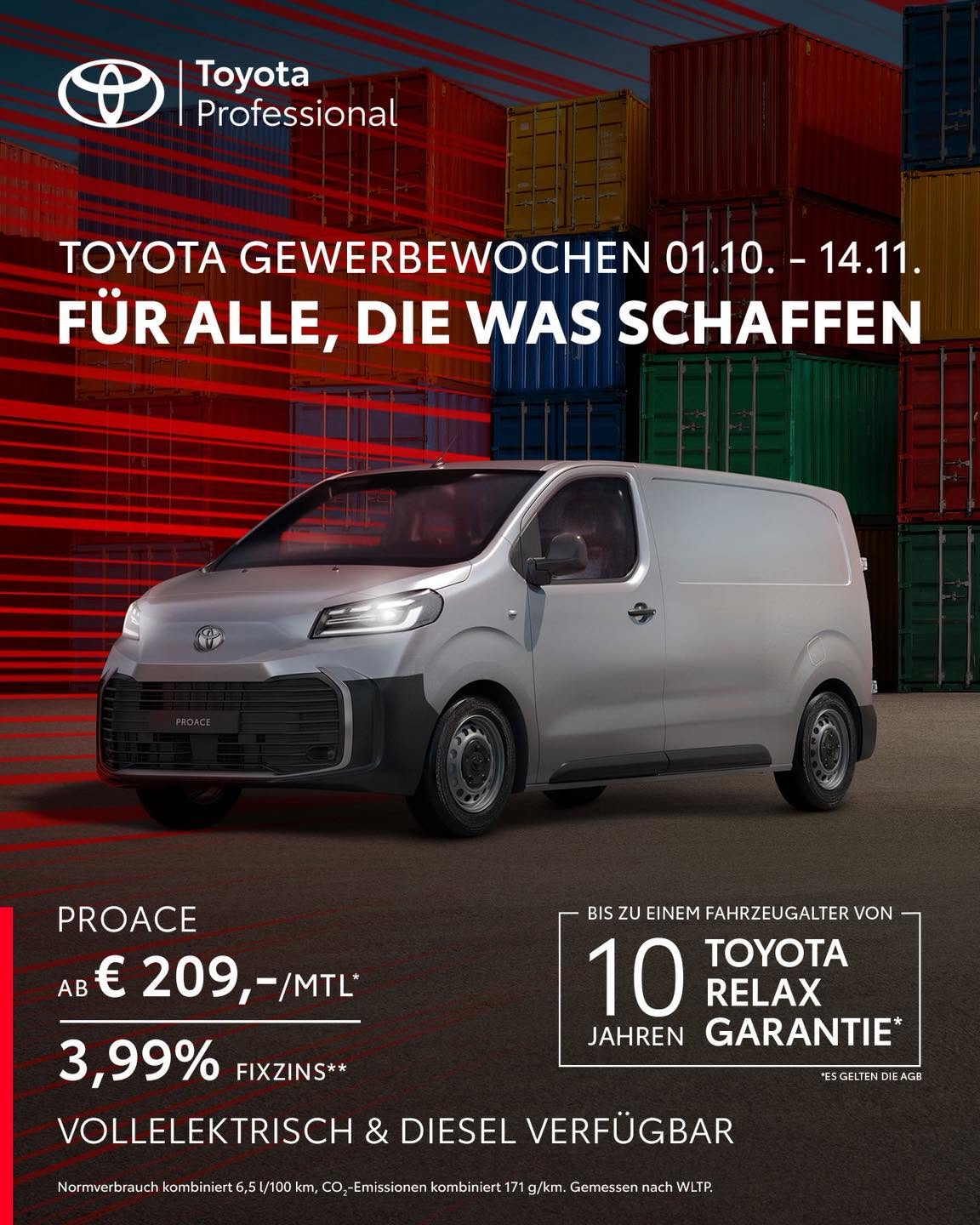 Toyota Gewerbewochen