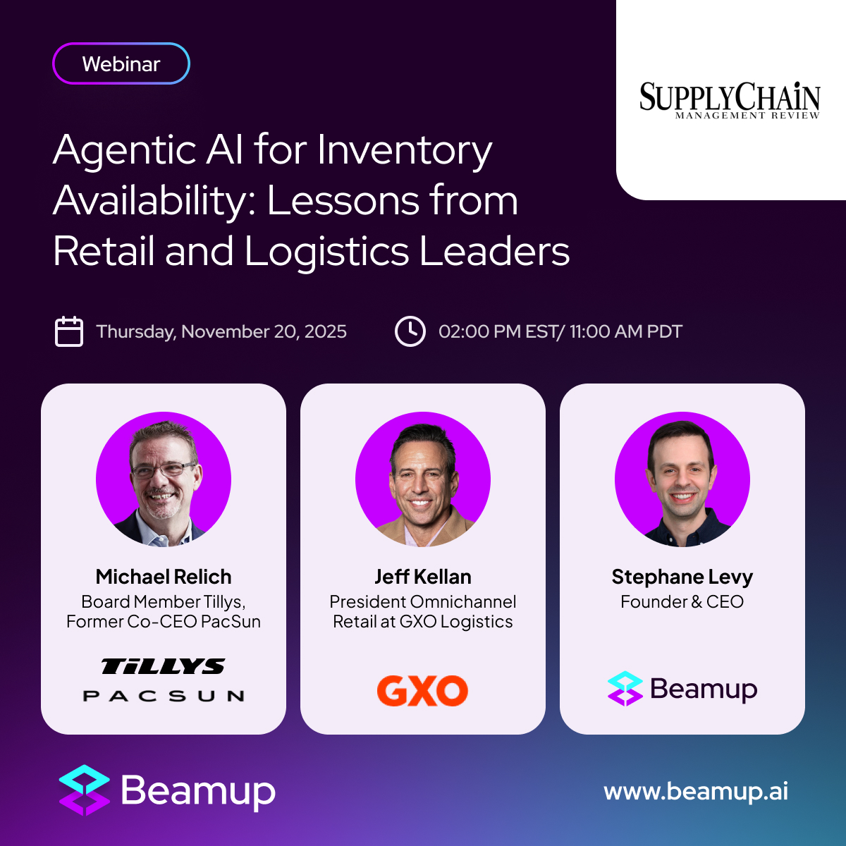 Webinar: Agentic AI for Inventory Availability: Lessons from Retail and Logistics Leaders