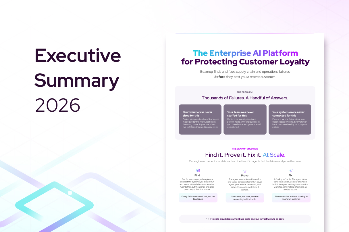 The Enterprise AI Platform for Protecting Customer Loyalty