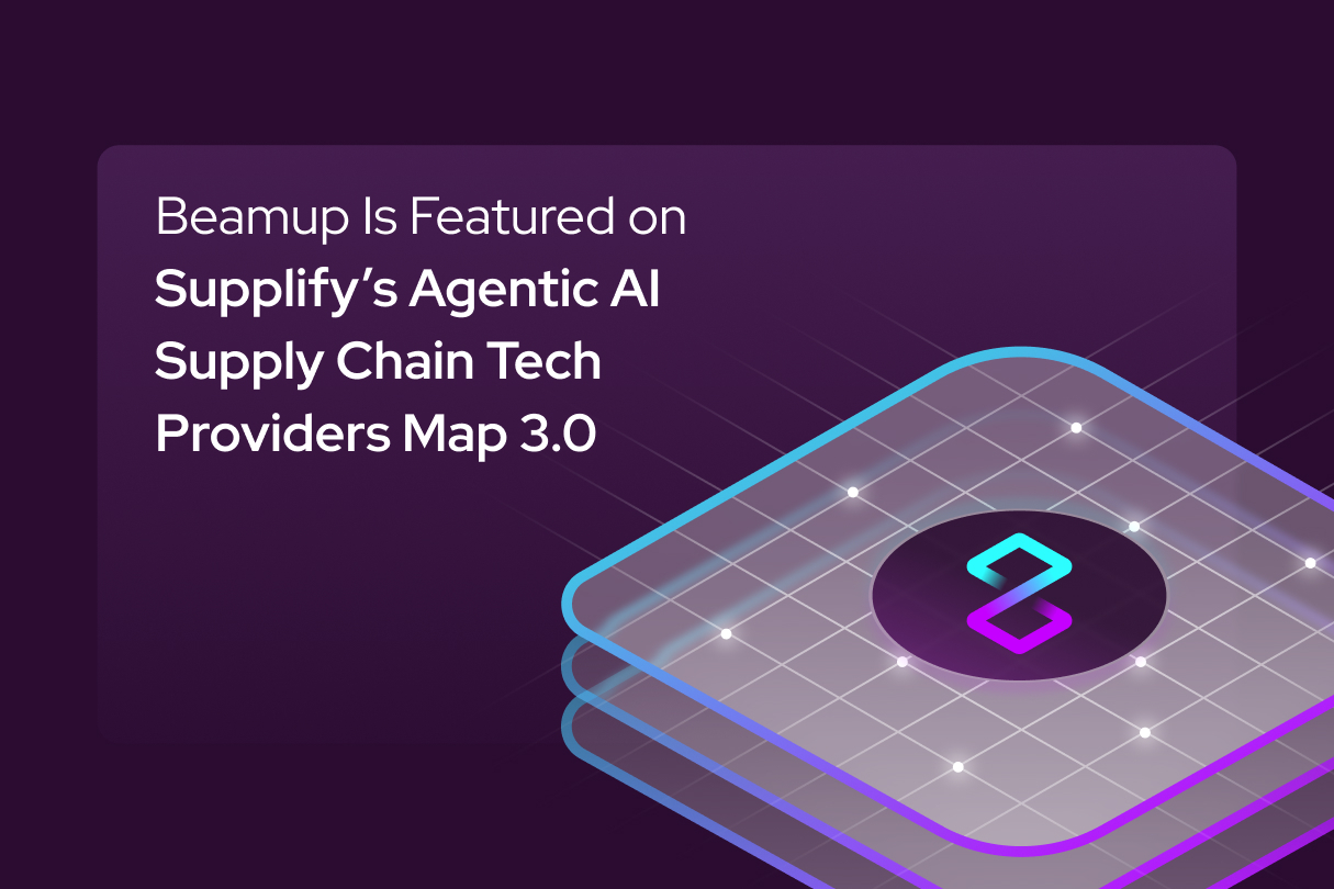 Beamup Is Featured on Supplify's Agentic AI Supply Chain Map 3.0
