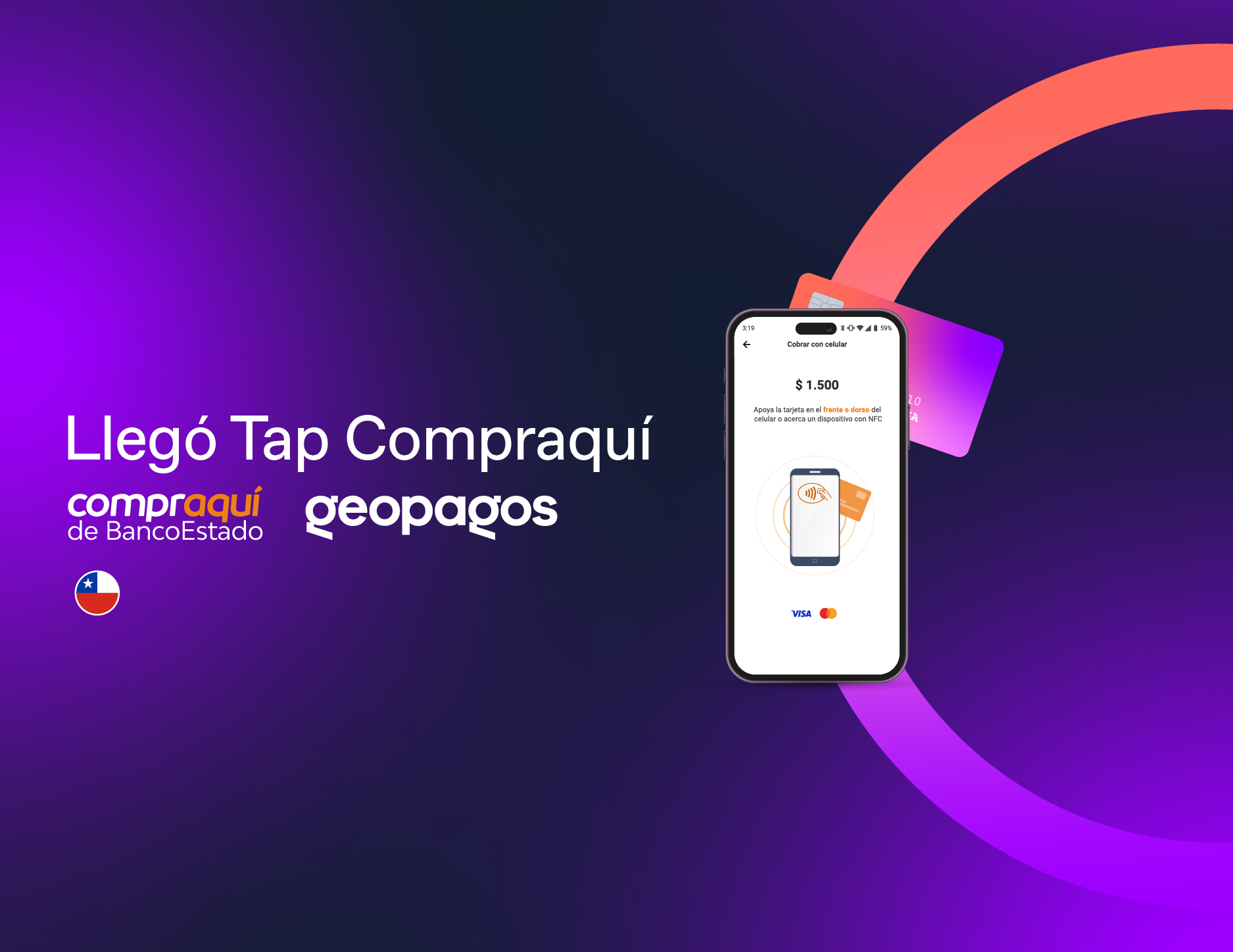 Se suma a Compraquí la solución Tap to Phone para seguir potenciando los pagos digitales en Chile