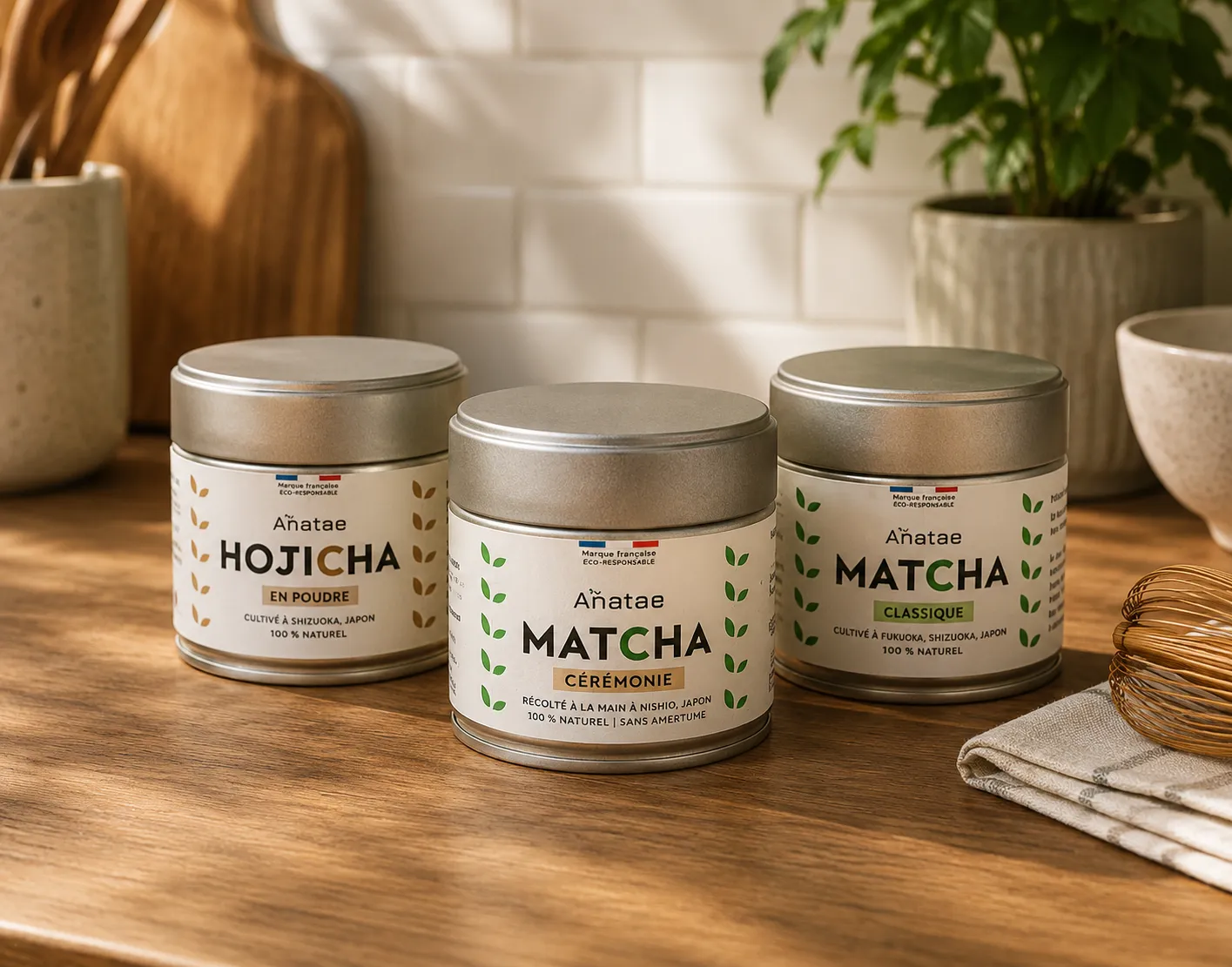 Trio découverte de thés Anathaé en coffret cadeau