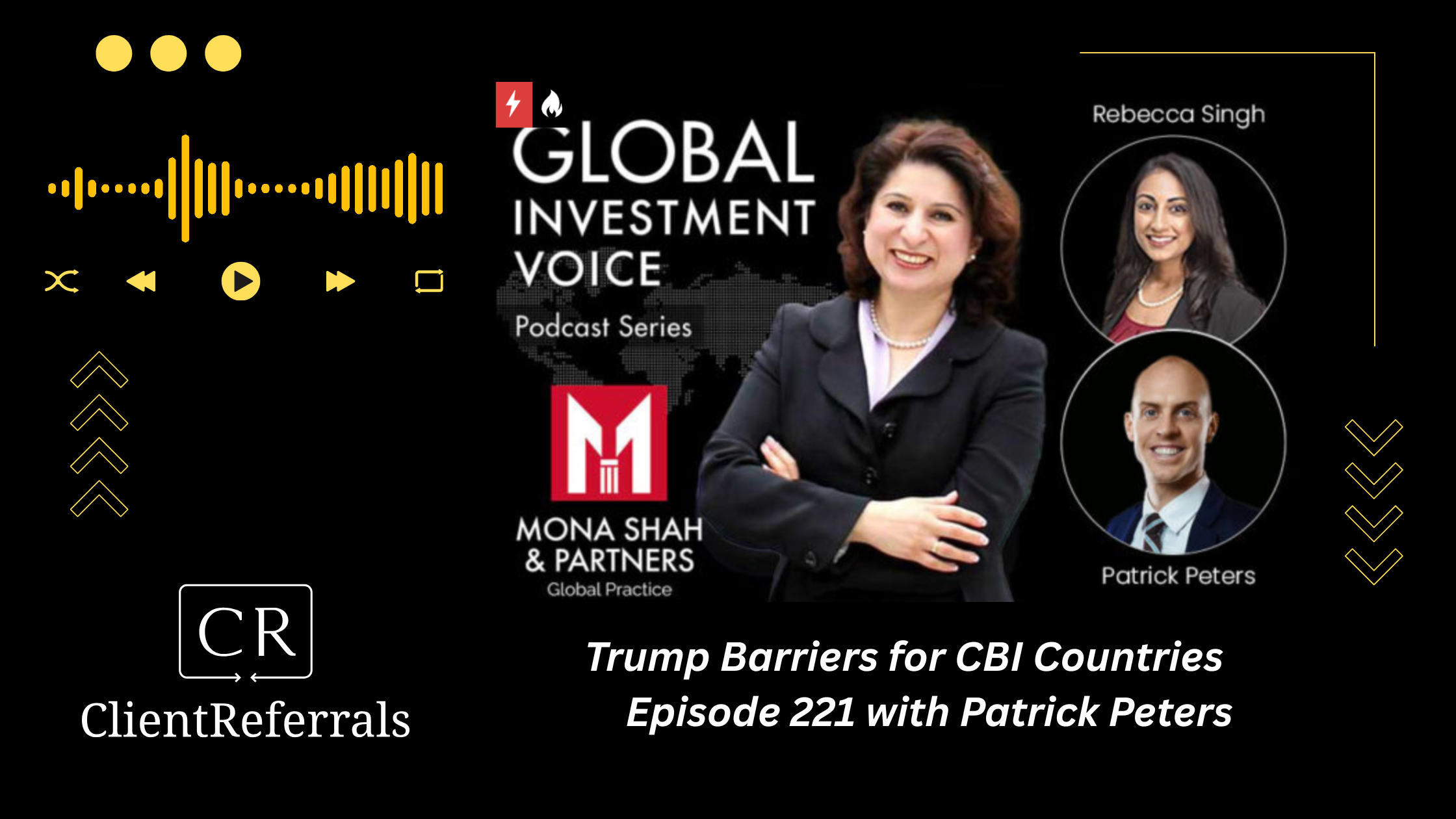 Global Investment Voice podcast episode with Patrick Peters