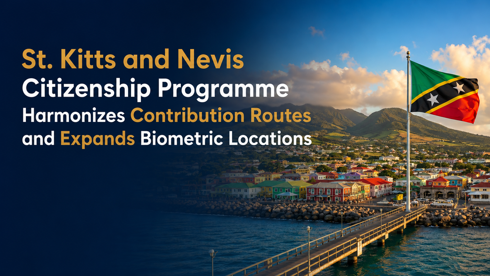 St. Kitts and Nevis Citizenship Programme Harmonizes Contribution Routes and Expands Biometric Locations