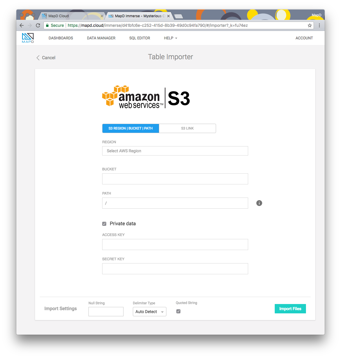 Cloud - Transferring Data from an S3 Bucket