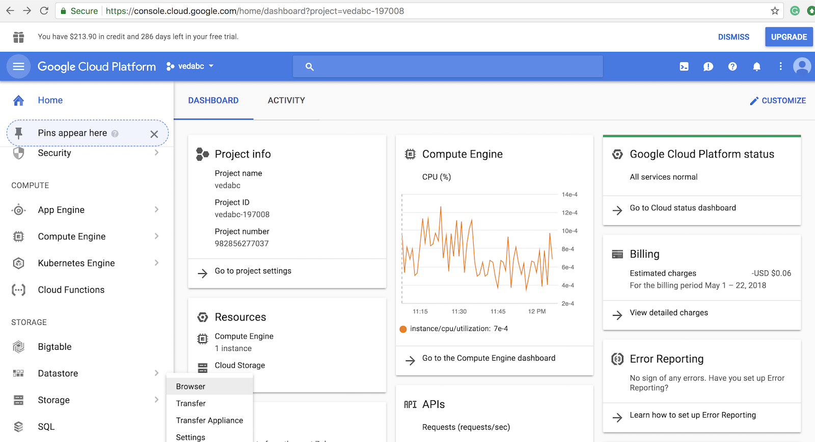  Google Cloud Platform-Storage