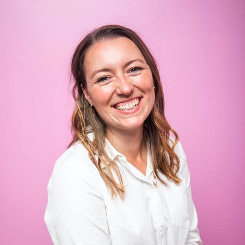 Alex with her husband and son.