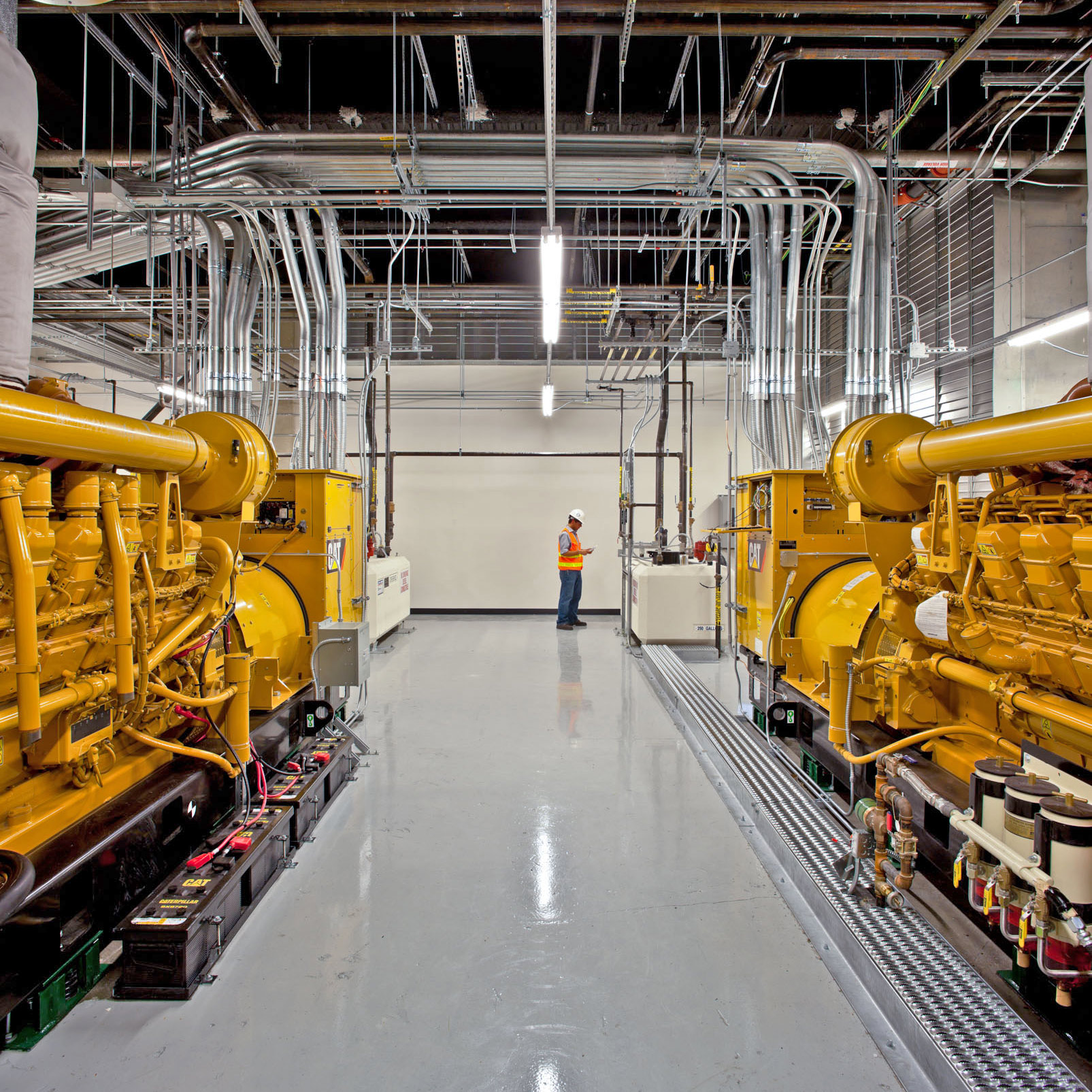 Data center generator systems, Seattle, Washington