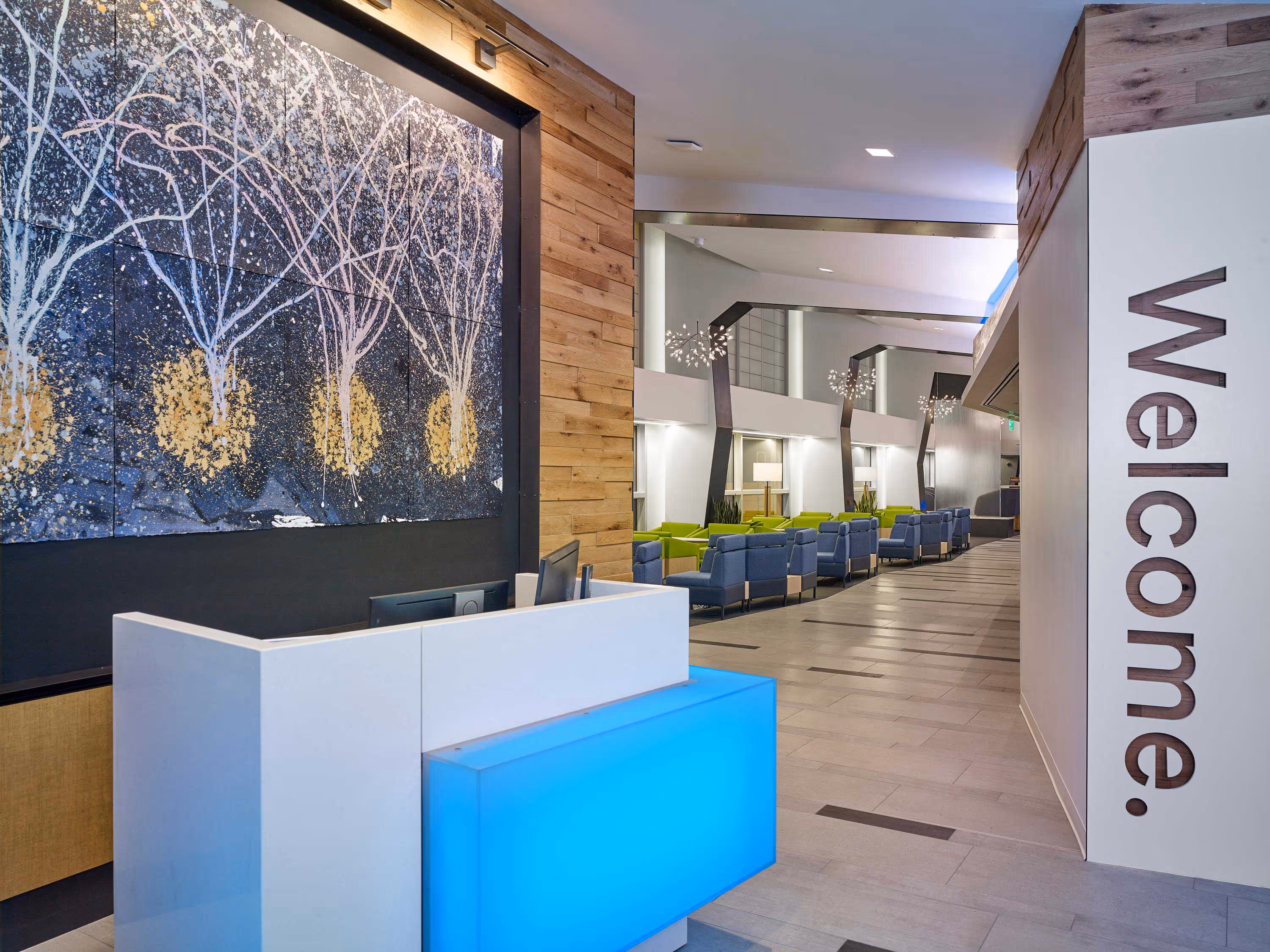 Alaska Airlines airport lounge, Seattle-Tacoma International Airport, Seattle, Washington