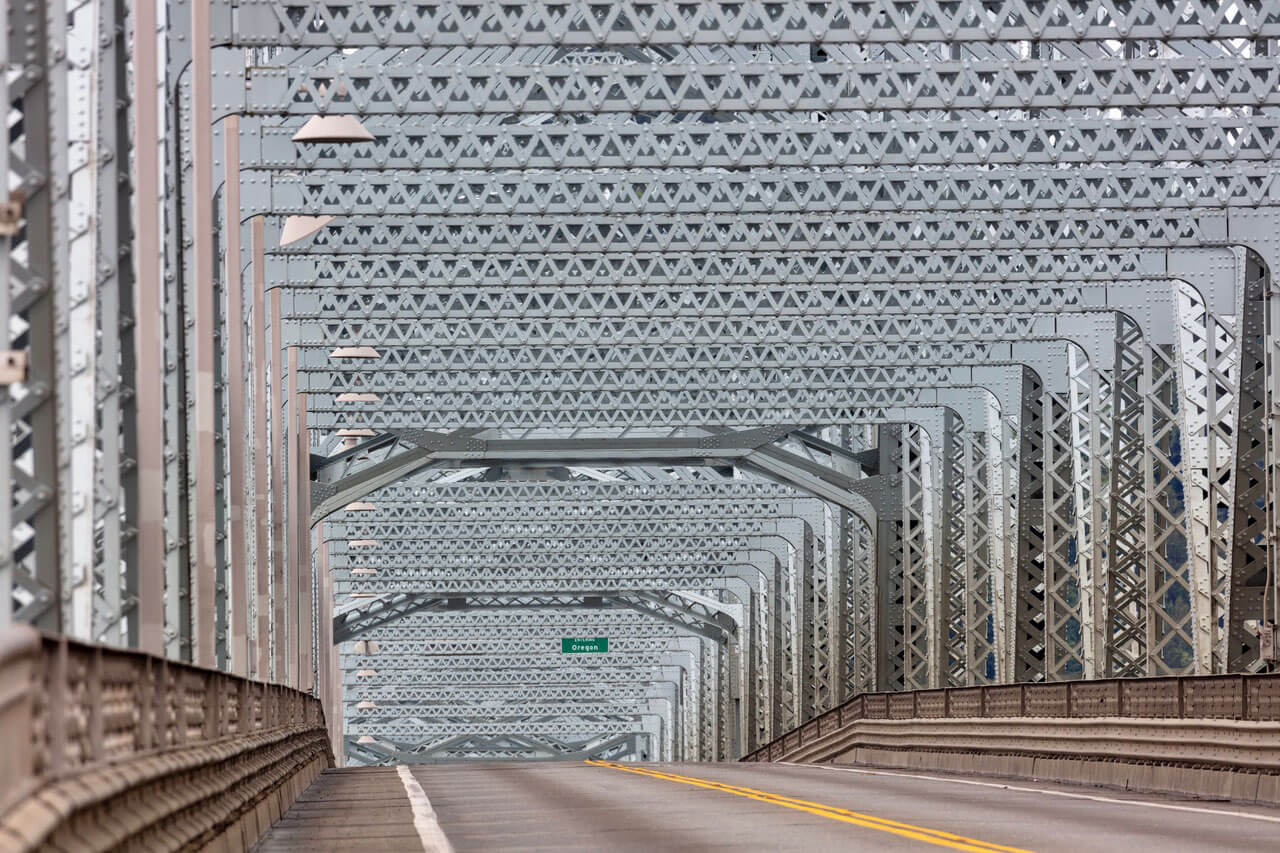 Bridge construction photography